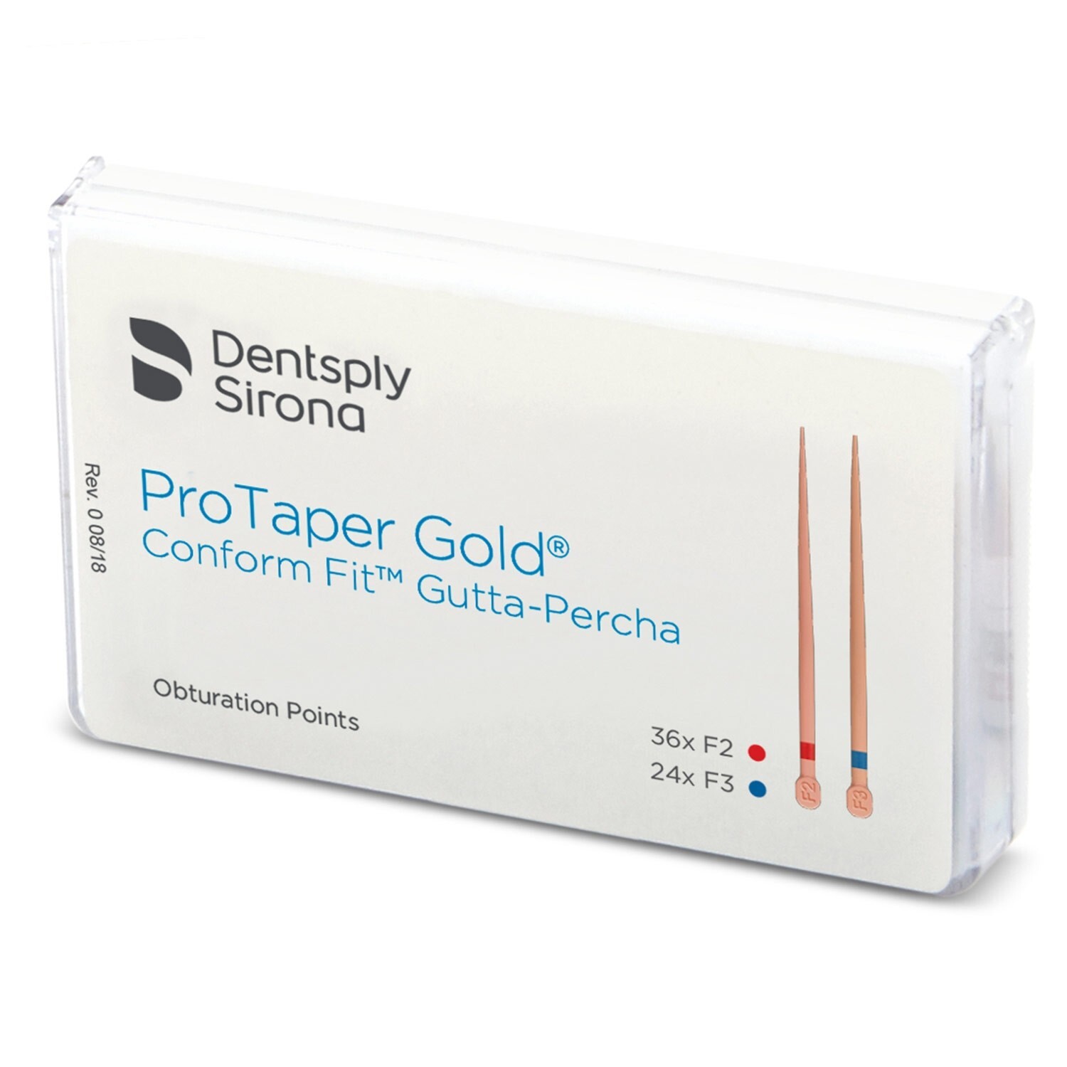 Dentsply Protaper Gold F2 F3 Conform Fit Gutta Percha Points Dental By Fast Ship
