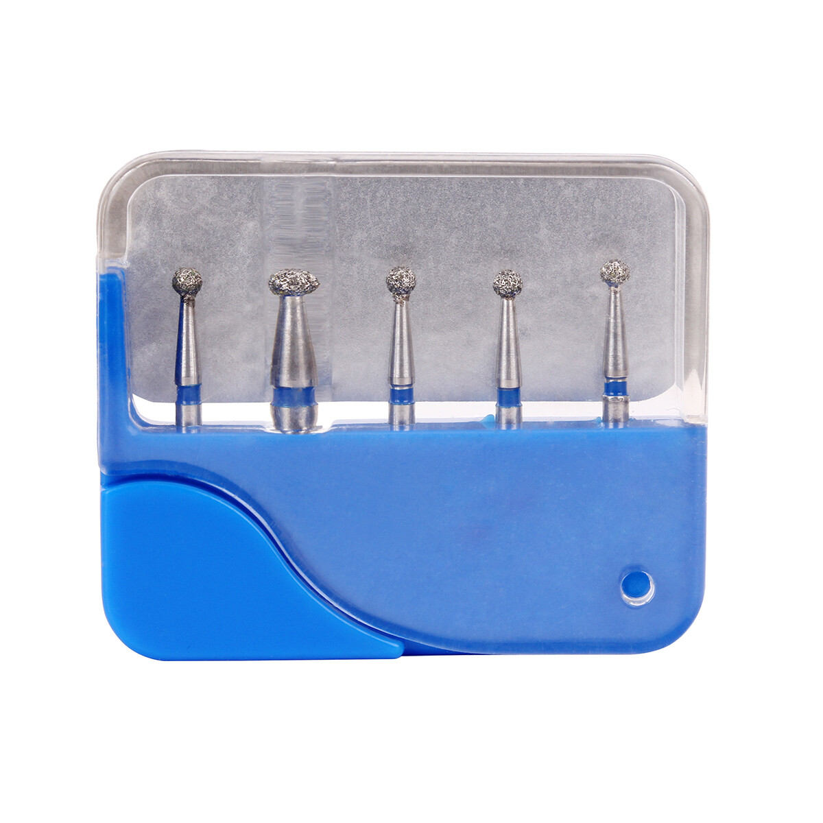 AZDENT Dental Two Layer Diamond Bur FG Ball Round BR-31 For High Speed Handpiece