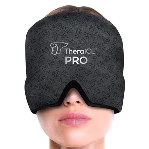 TheraICE Migraine Relief Cap PRO Ice Head Wrap