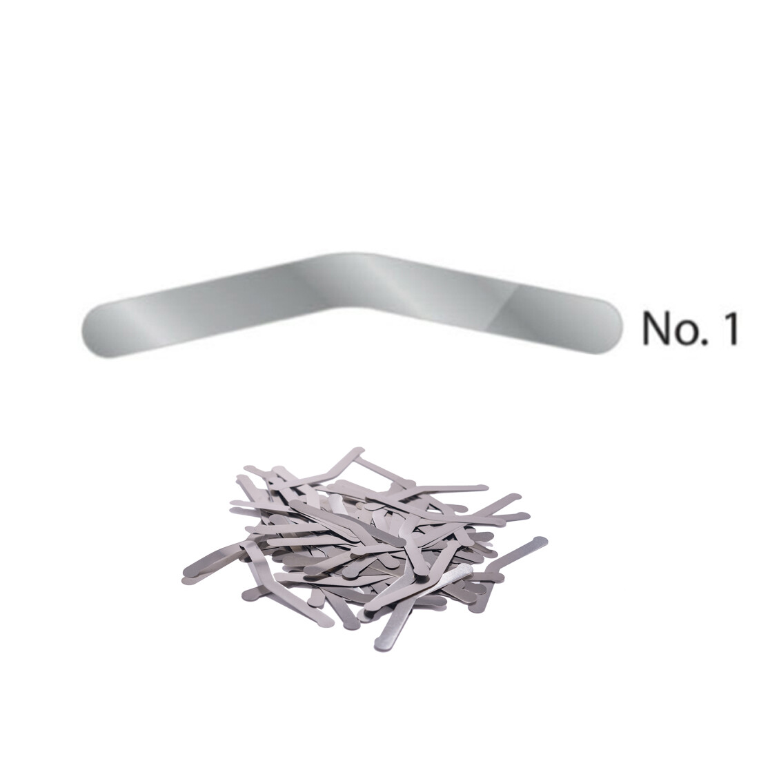 144pcs Dental Matrix Bands Stainless Steel Tofflemire bands 0.04 mm #1/#2/#3/#13