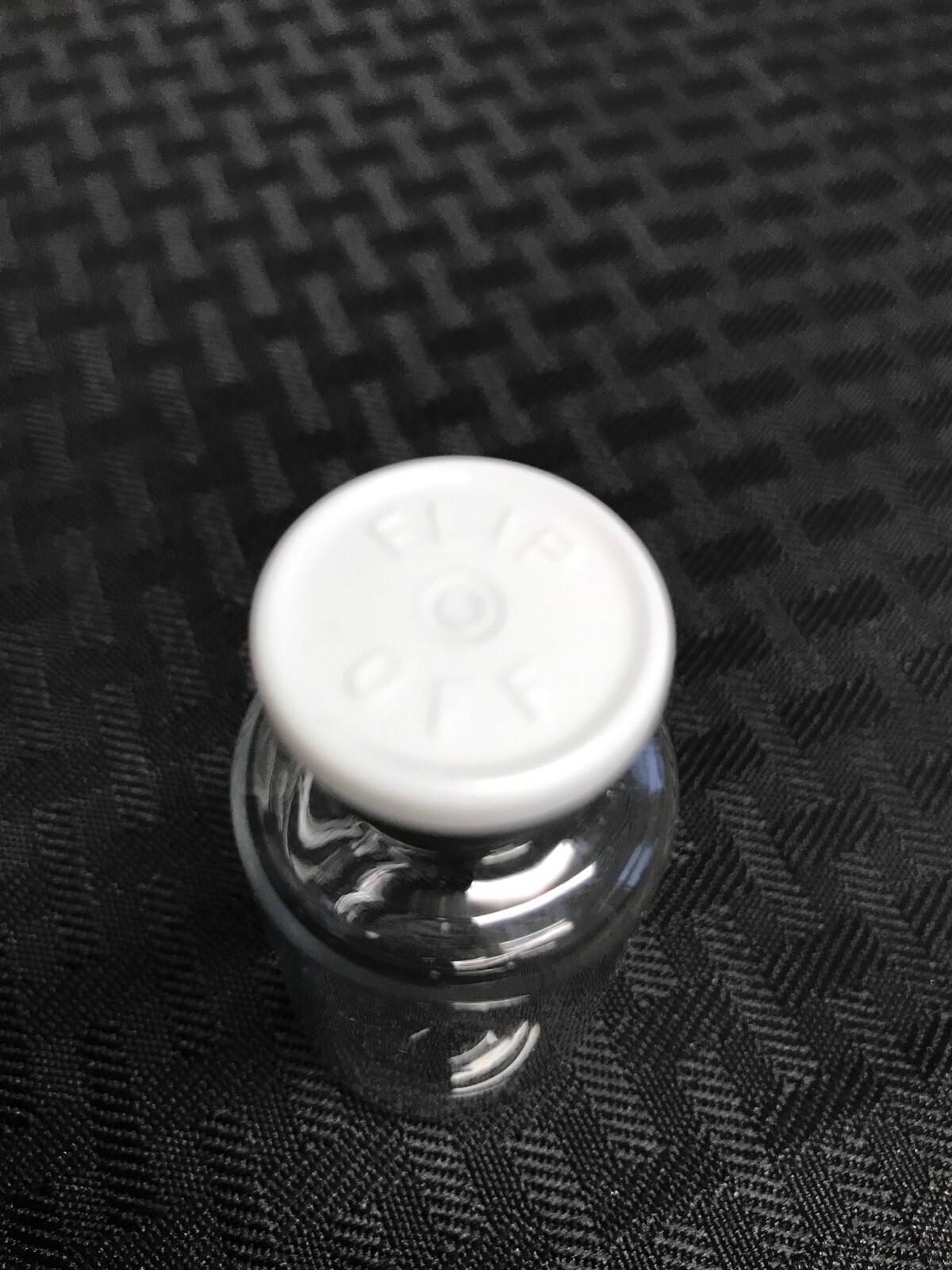 (100/Pack) Laboratory 20mL Empty Glass Vials w/ 20mm Flip-Off Top Cap MLN02