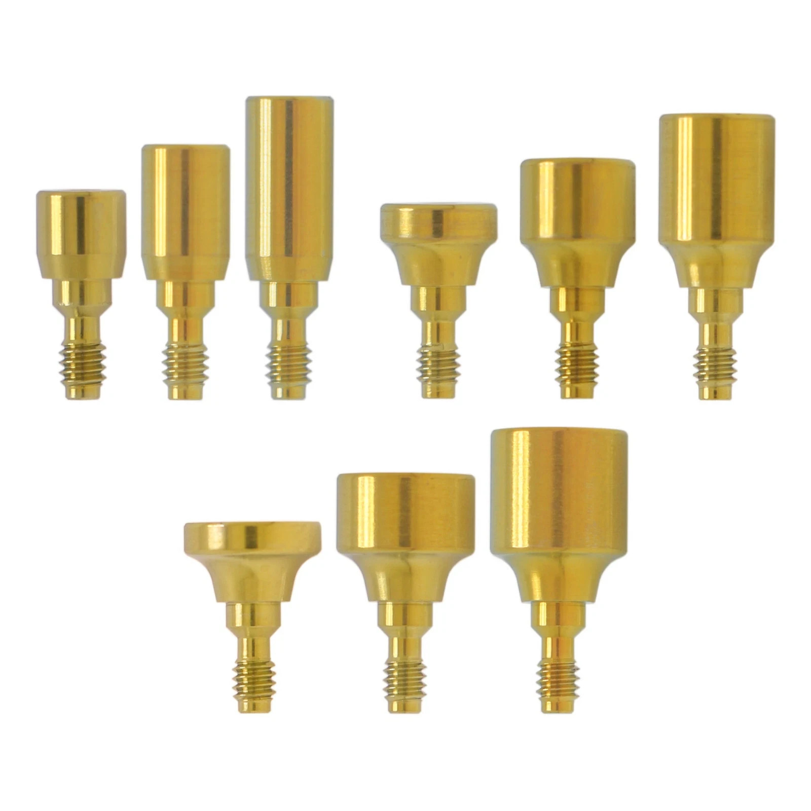 Dental Healing Abutment Conical Connection Fit Nobel Active 3.6/5.0/6.0 H3/5/7mm