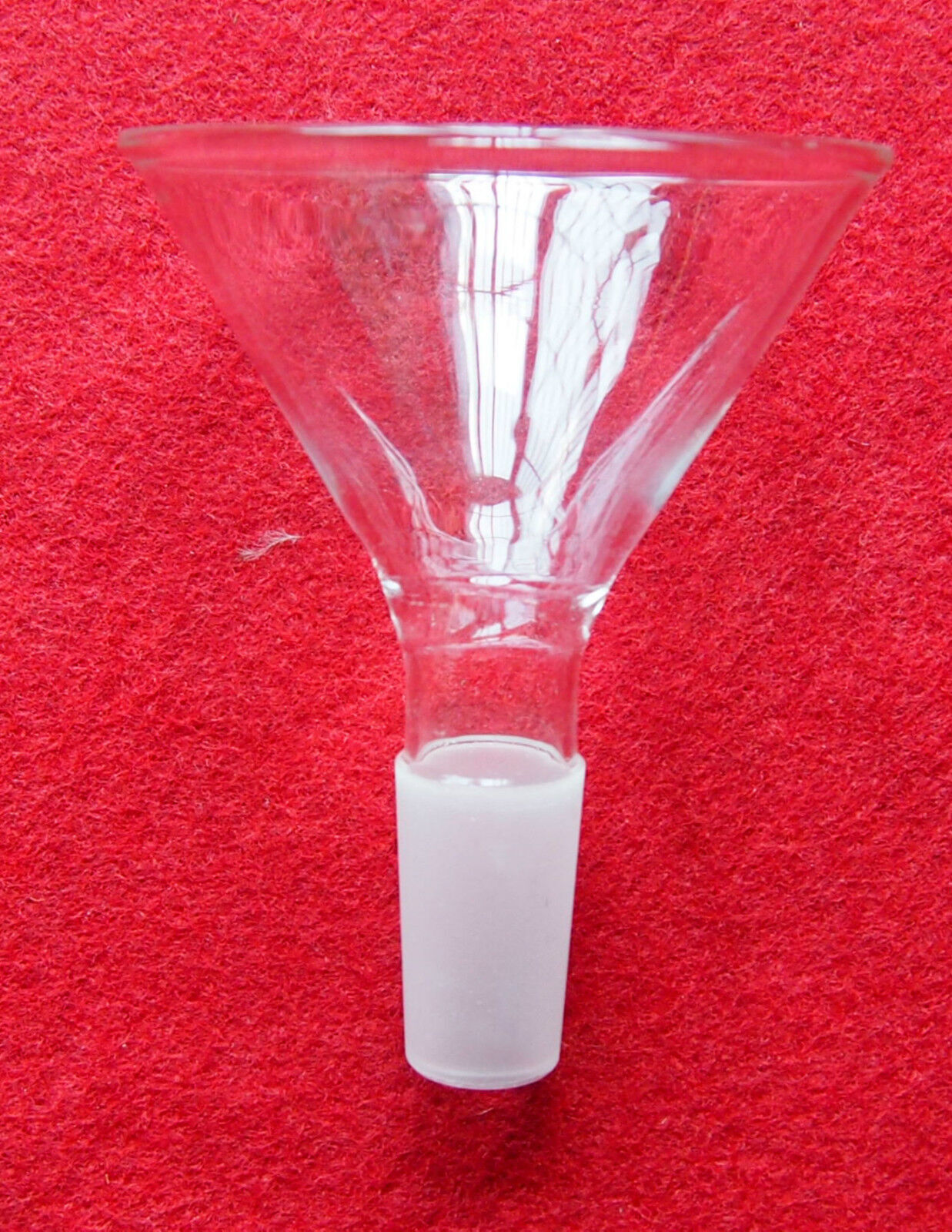 90mm 24/29 Glass Powder Funnel 100ml Brand New Chemistry Laboratory Glassware