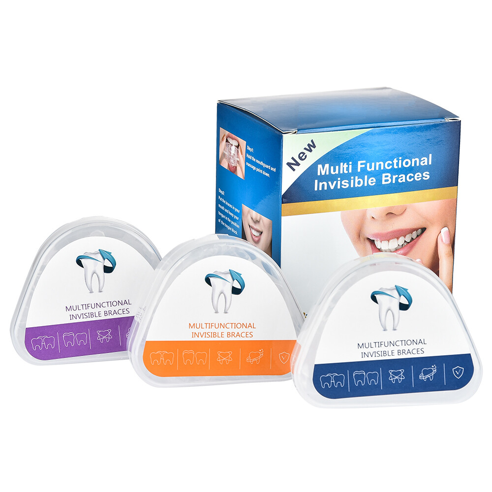 3 Stage Straighten Tool Dental Orthodontic Teeth Corrector Braces Tooth Retainer