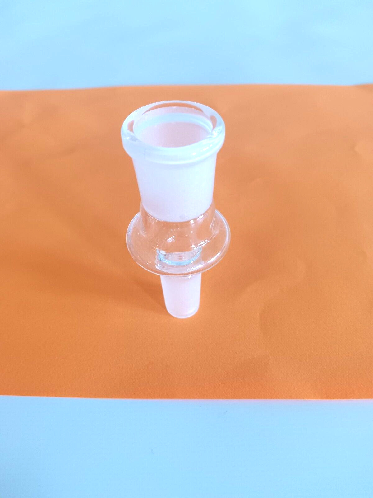 Glass Adapter Slide Bowl Extension Expander Upsize 14mm MALE to 18mm FEMALE