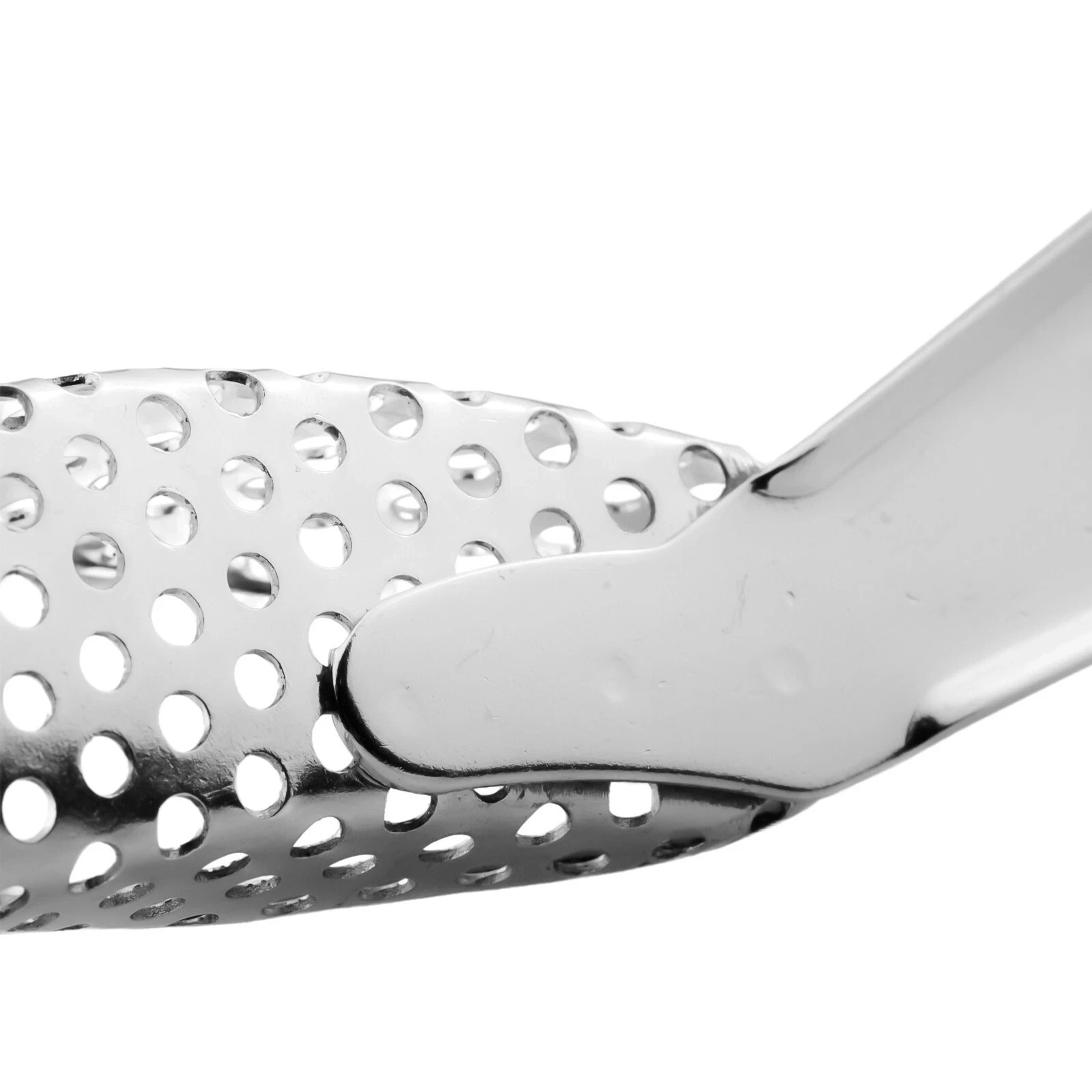 Dental Stainless Steel Metal Impression Trays Partial Set Perforated Quadrant