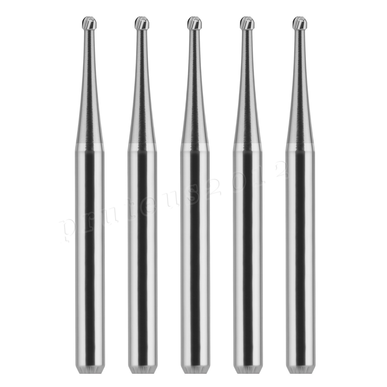 Dental Operative Carbide Burs Round Friction Grip FG 1 -5 High Speed 19mm