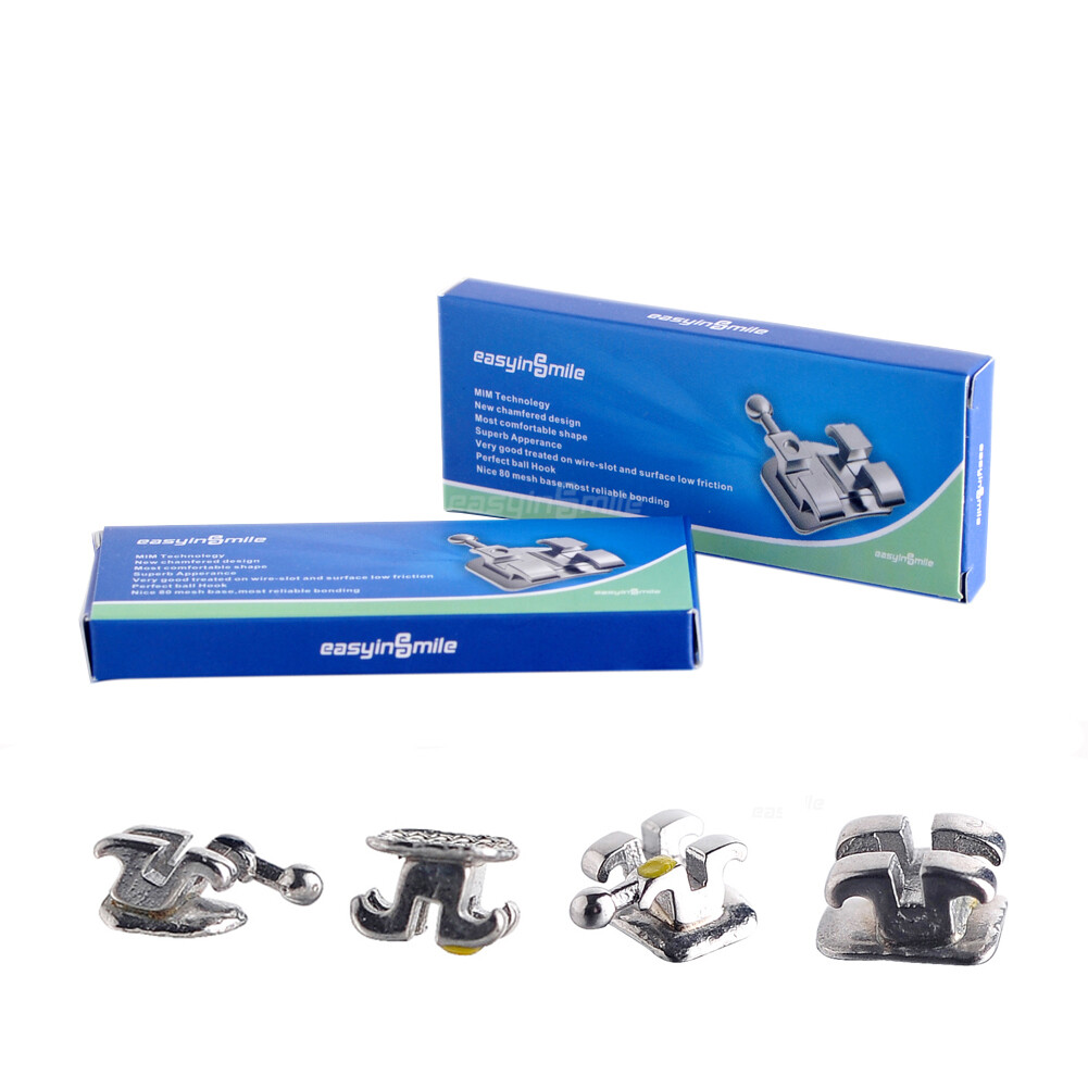 25Pack Dental Brackets Mini Roth MBT Orthodontic Braces 022 345/Adhesive Bonding