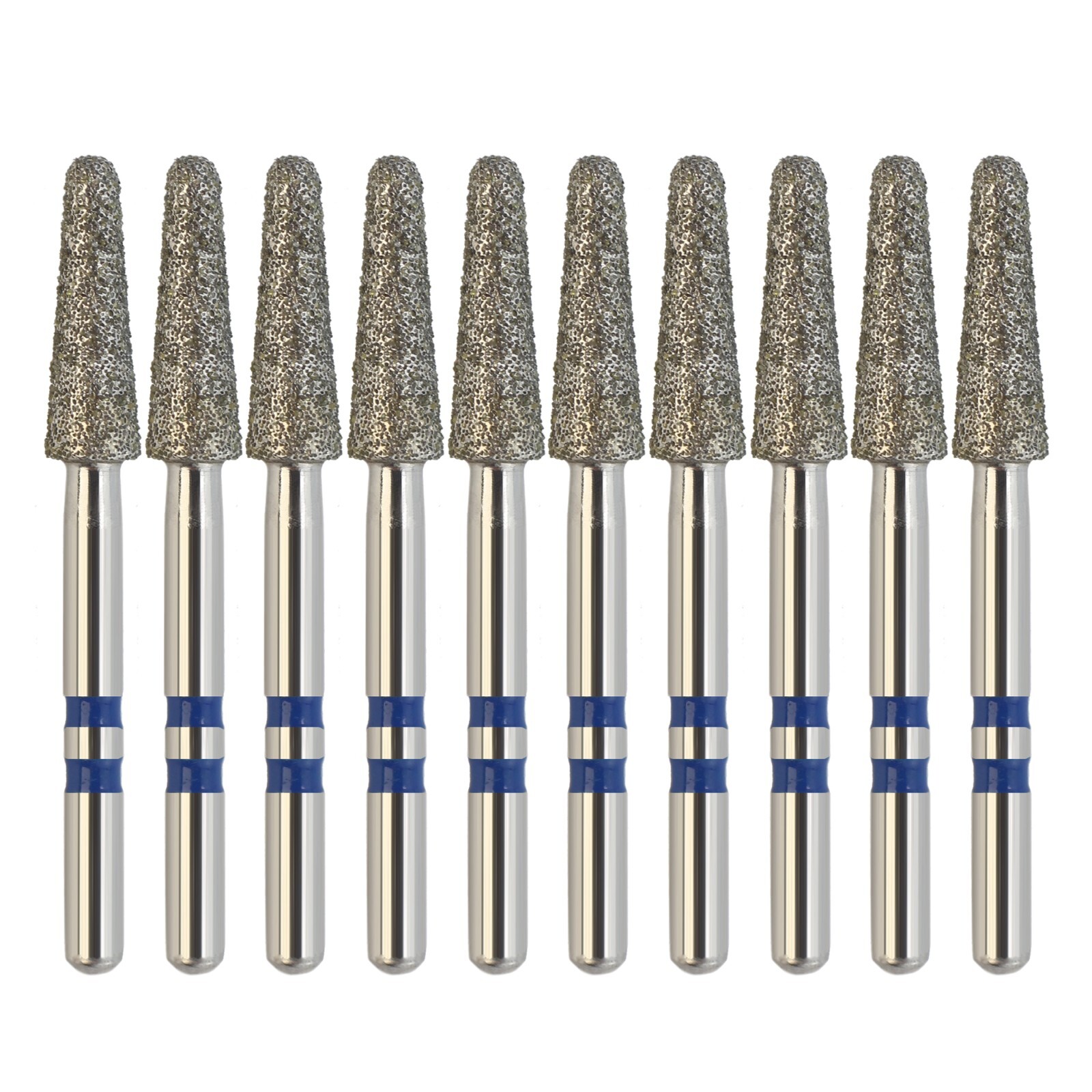 Zirconia Adjustment Diamonds Bur Round End Taper Z856/025M Medium FG High Speed