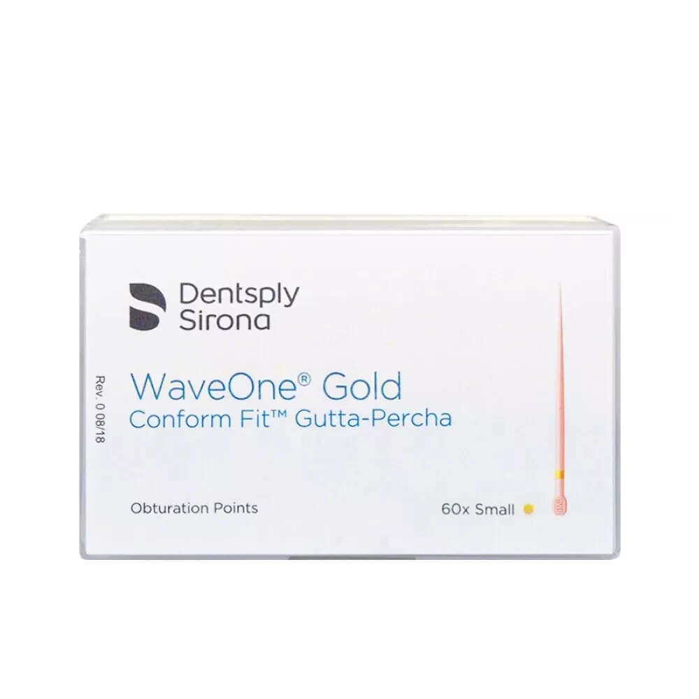 Dentsply Wave One Gold Conform Fit Gutta Percha by Dentsply YELLOW SMALL