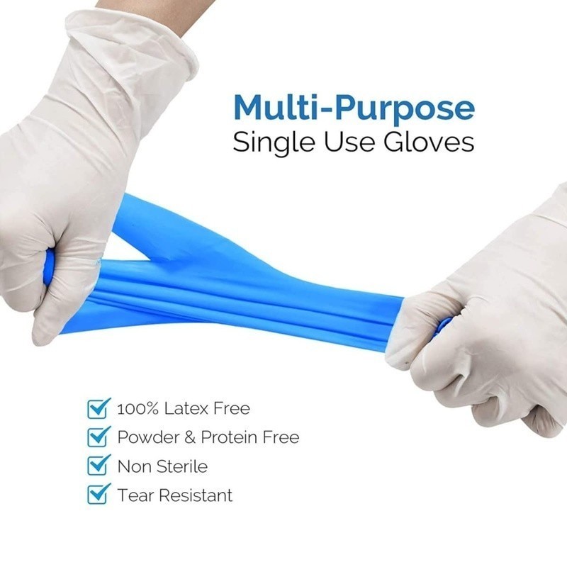 Vinyl Disposable Gloves Large Powder Free Latex Free Multi Use Pack of 1000