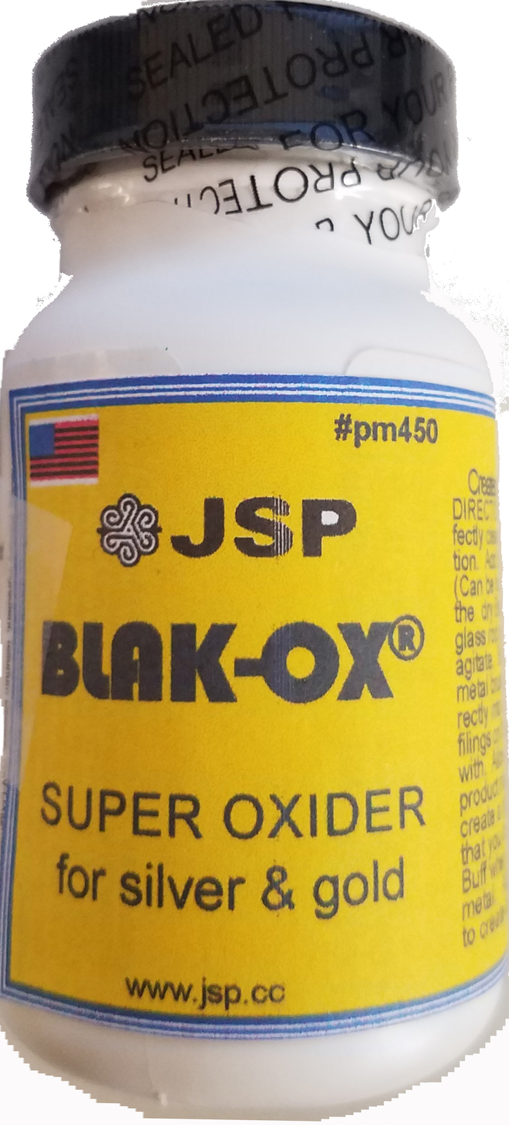 BLAK-OX ® silver/gold oxidizer (safe to ship) 3 oz