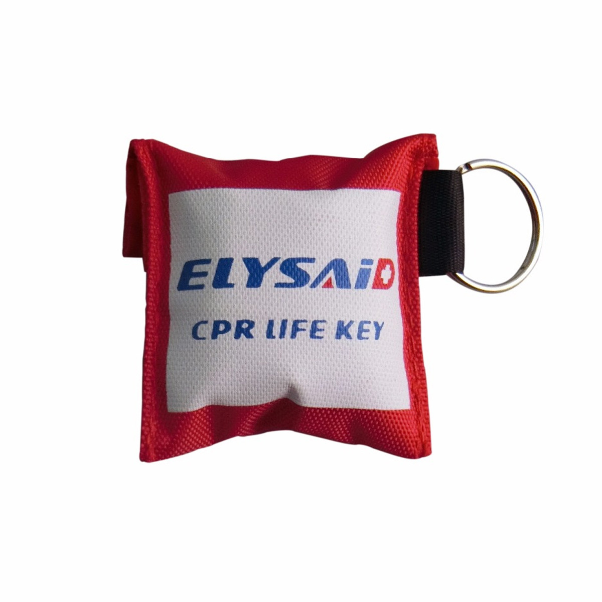10 PCS CPR ONE-WAY VALVE KEYCHAIN POUCH CPR LIFE KEY CPR MASK&GLOVES