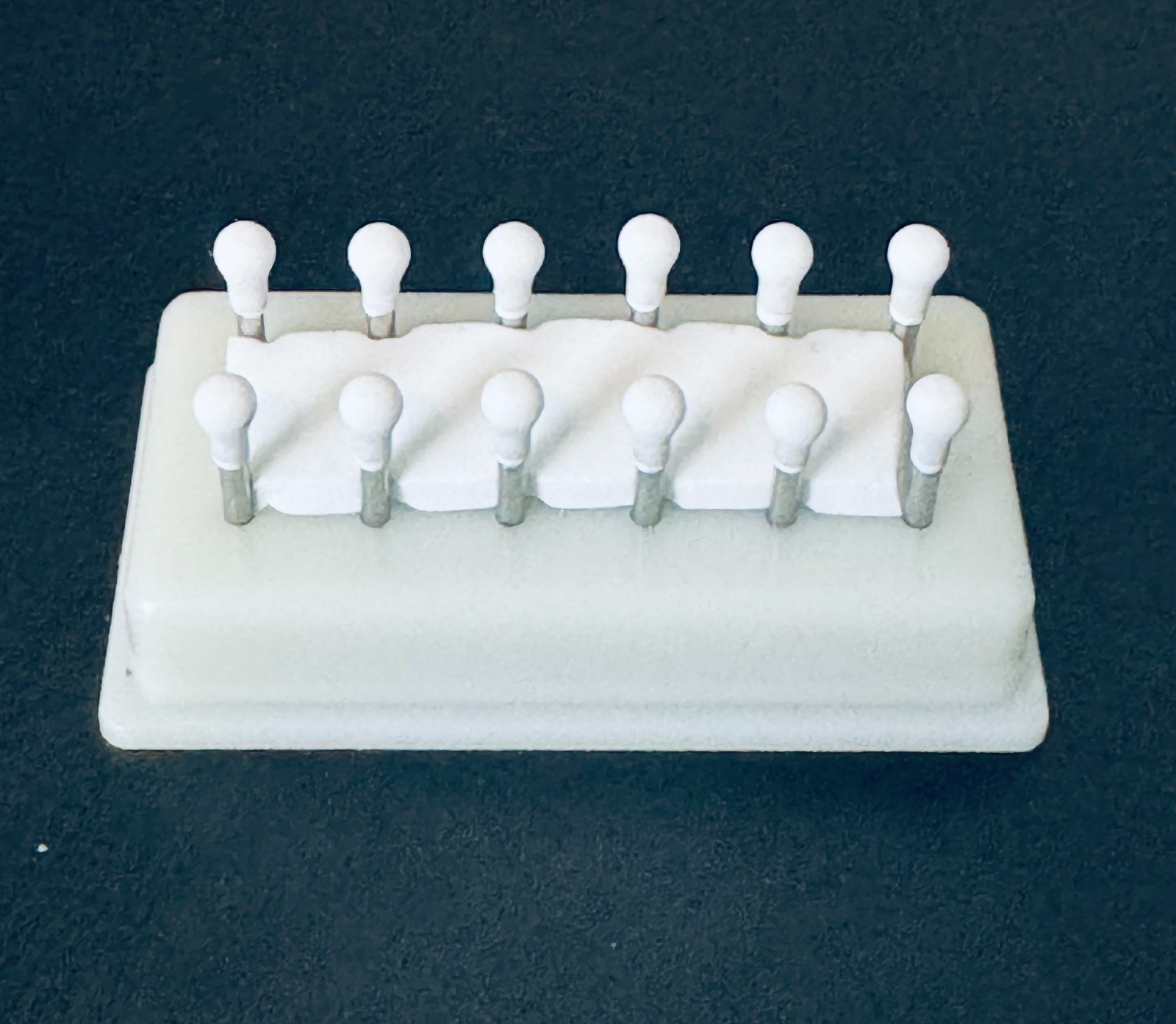 Dental White Polishing Arkansas Stones Round FG RD1 12/box Meta Dental