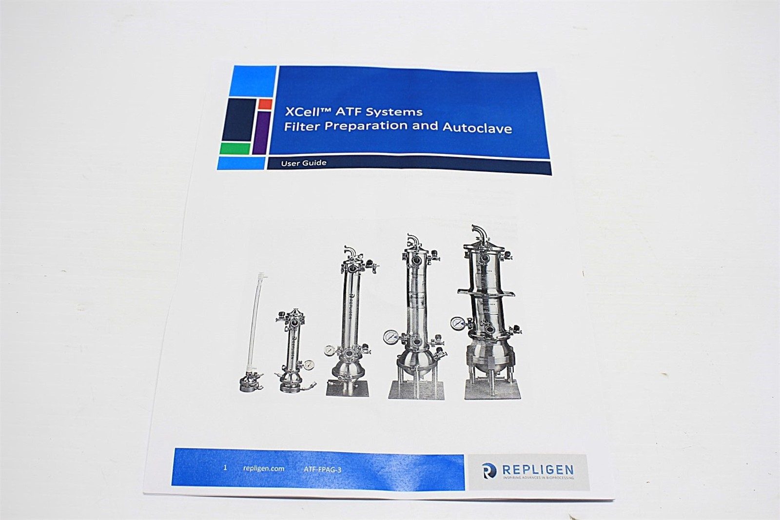 NIB Repligen F4:RF50PS-V2 Filter 50kda Polysulfone XCell4 for XCell ATF