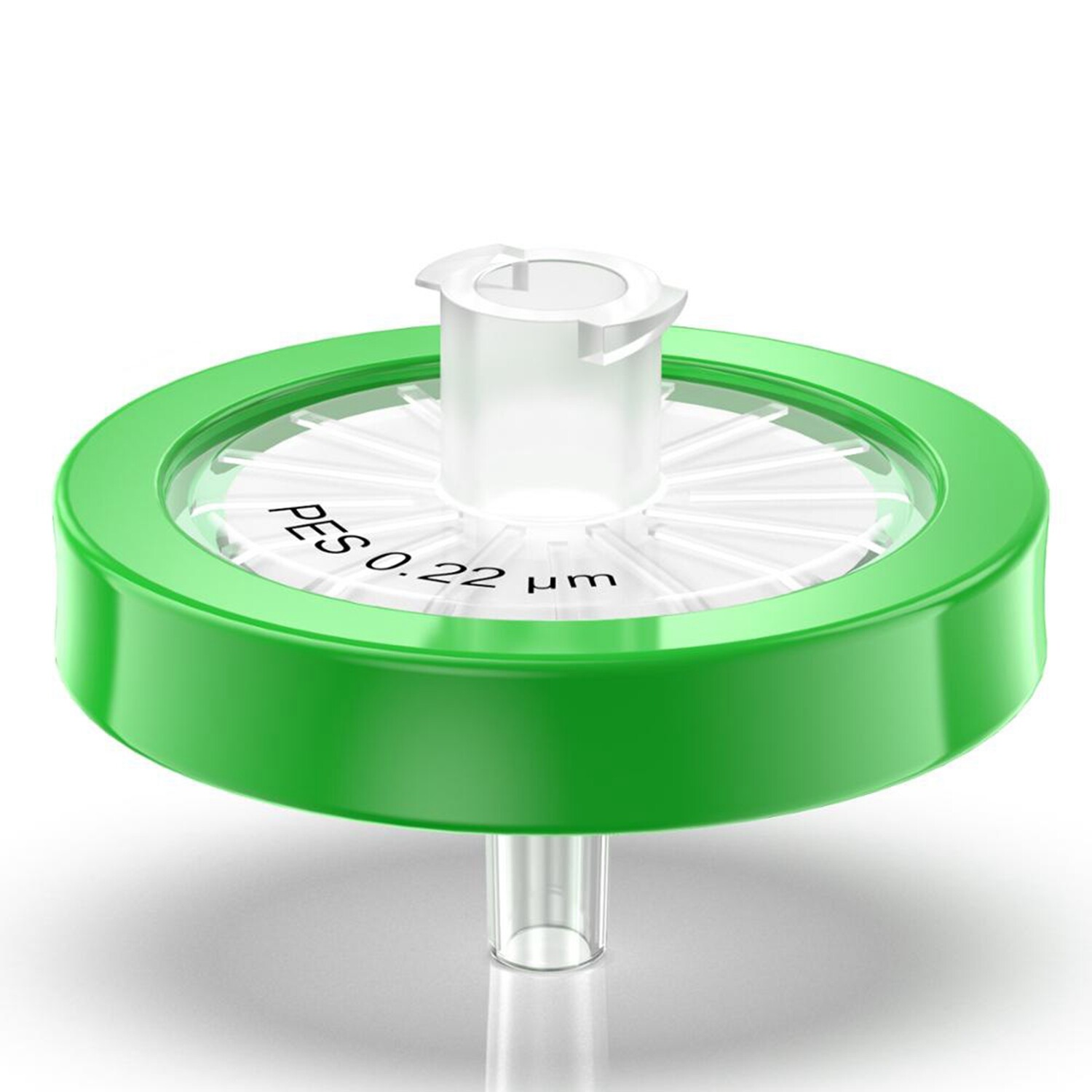 100PCS PES Membrane Syringe Filter 25mm 0.22μm Non-sterile HPLC Hydrophilic