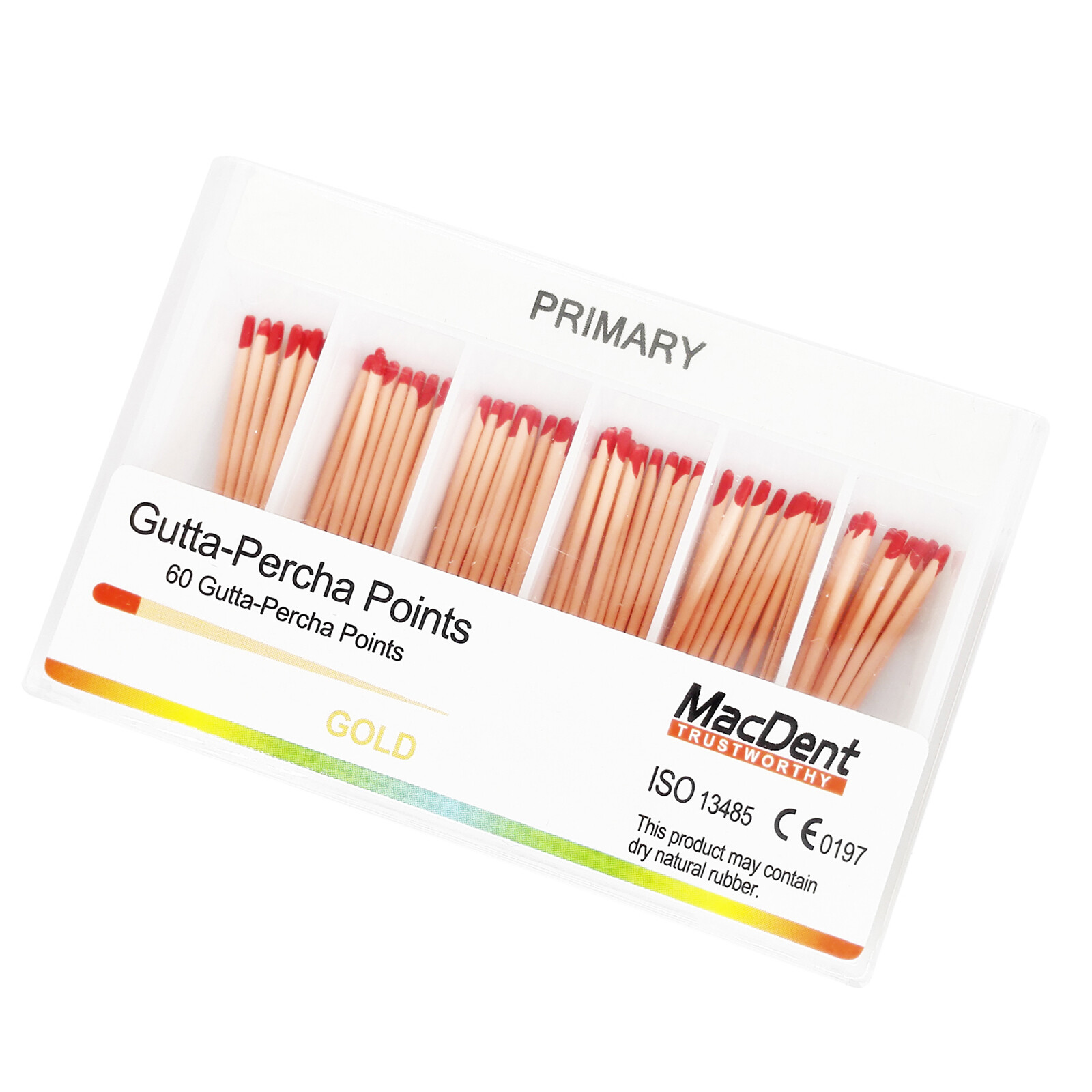MacDent Dental Obturation Endodontic Gutta Percha Paper Points For WAVE ONE GOLD