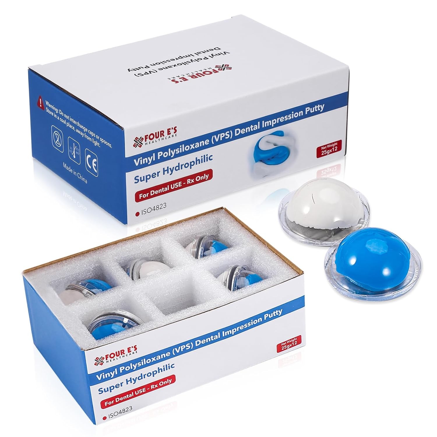 Dental Putty Fast Set PVS VPS Dental Impression Material Light & Heavy Body Fast