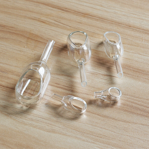 Transparent Laboratory Glassware Tools Glass Weighing Boat Round 1/3/5/10pcs