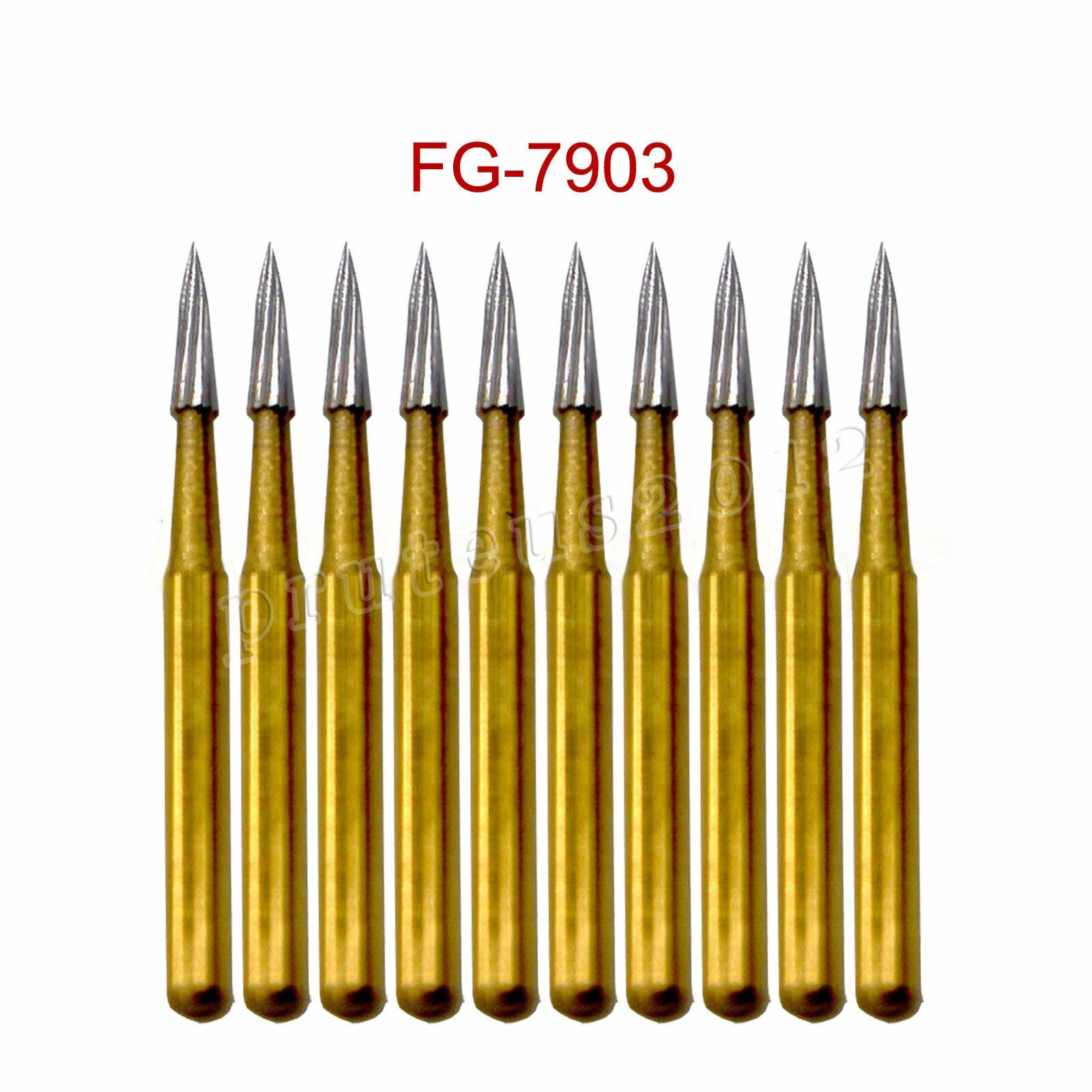 Dental 12 BLADE TRIMMING & FINISHING CARBIDE Bur 7903 10/pack made in China