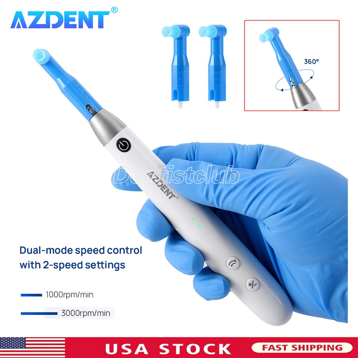 Dental Air Flow Polisher Teeth Polishing Spray/Electric Hygiene Prophy Handpiece