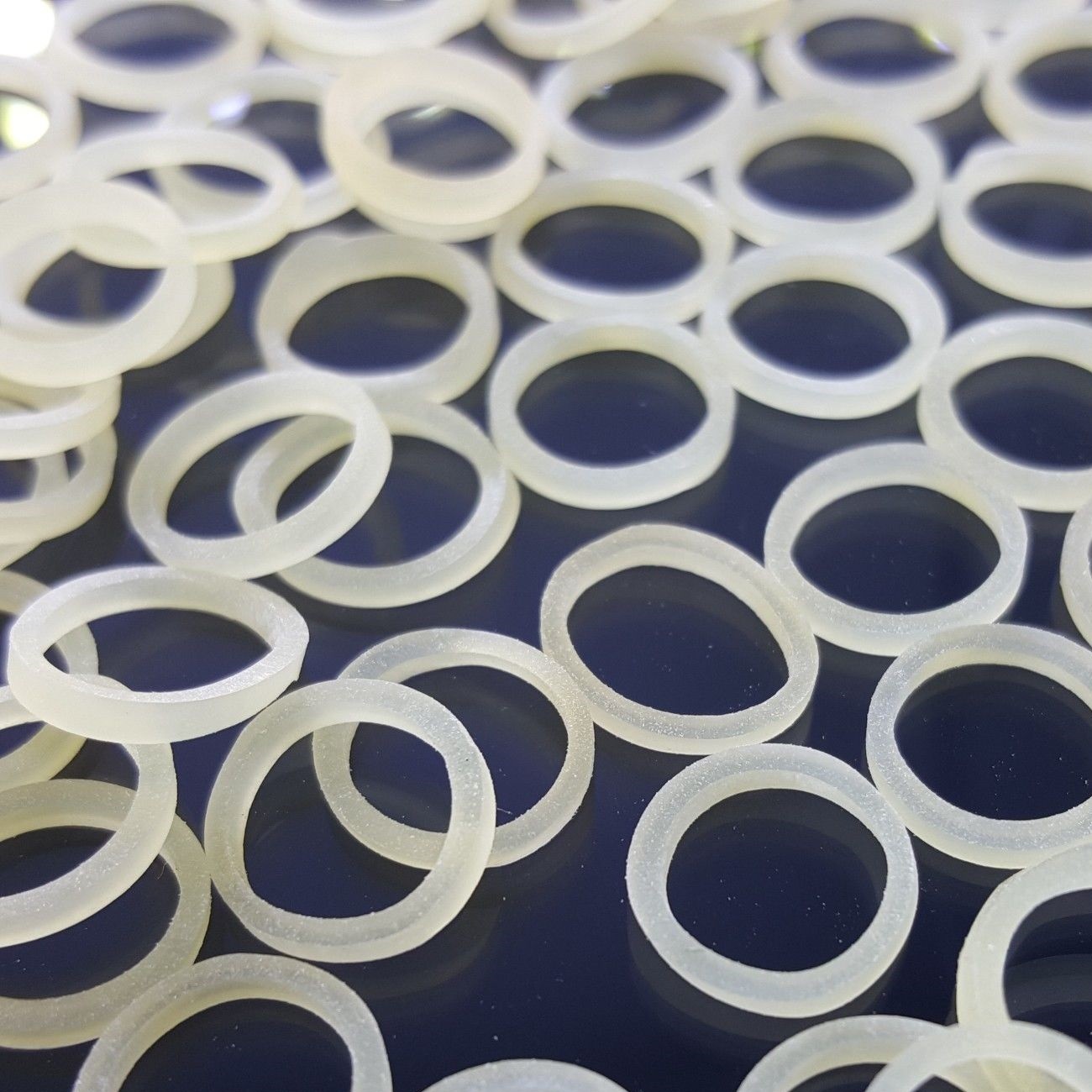 100x Orthodontic Rubber Bands Braces Stretch Elastic Oral Mouth Teeth 6.5oz 3/16