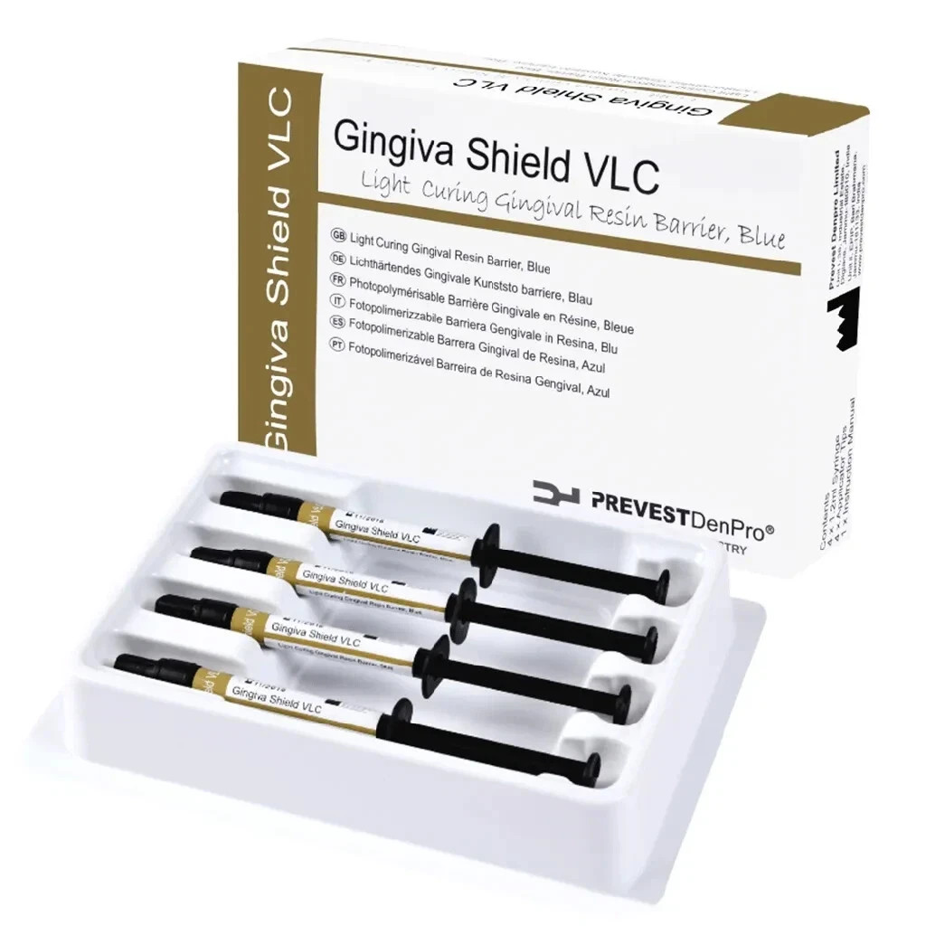 Dental GINGIVA SHIELD VLC Light Curing Gingival Resin barrier, free shipping fs,