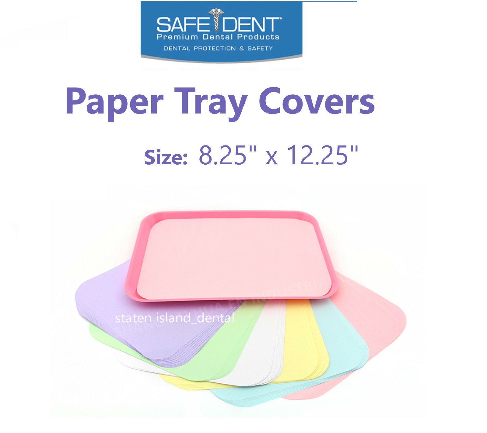 1000 Dental Dental Paper Tray Cover Ritter “B”, 8-1/2″ x 12-1/4″ 1,000/Cs