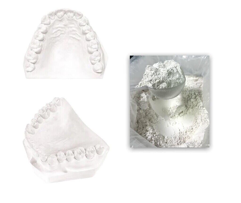 DENTAL LAB PLASTER STONE WHITE TYPE II REGULAR SET 5 Lbs