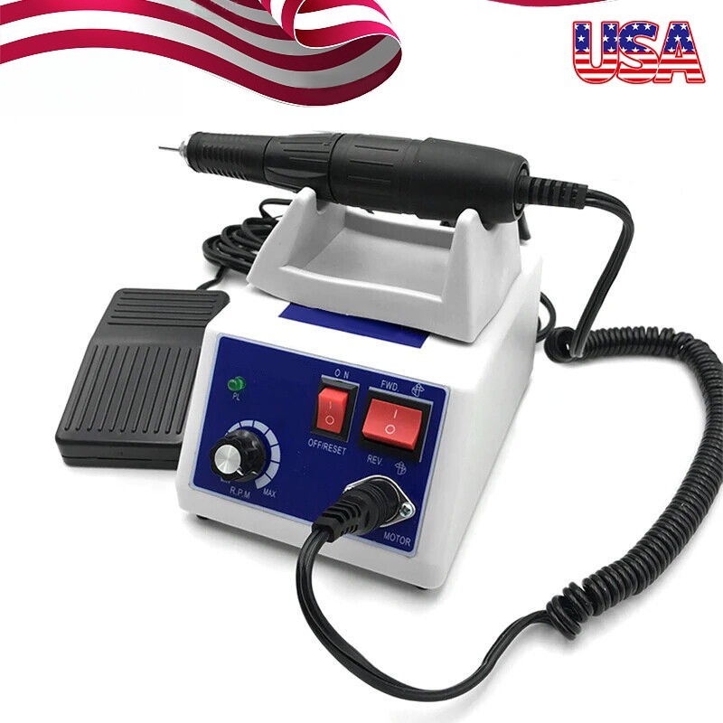Dental Lab Marathon Electric Micromotor Polishing Unit + 35K rpm Motor 1 Set