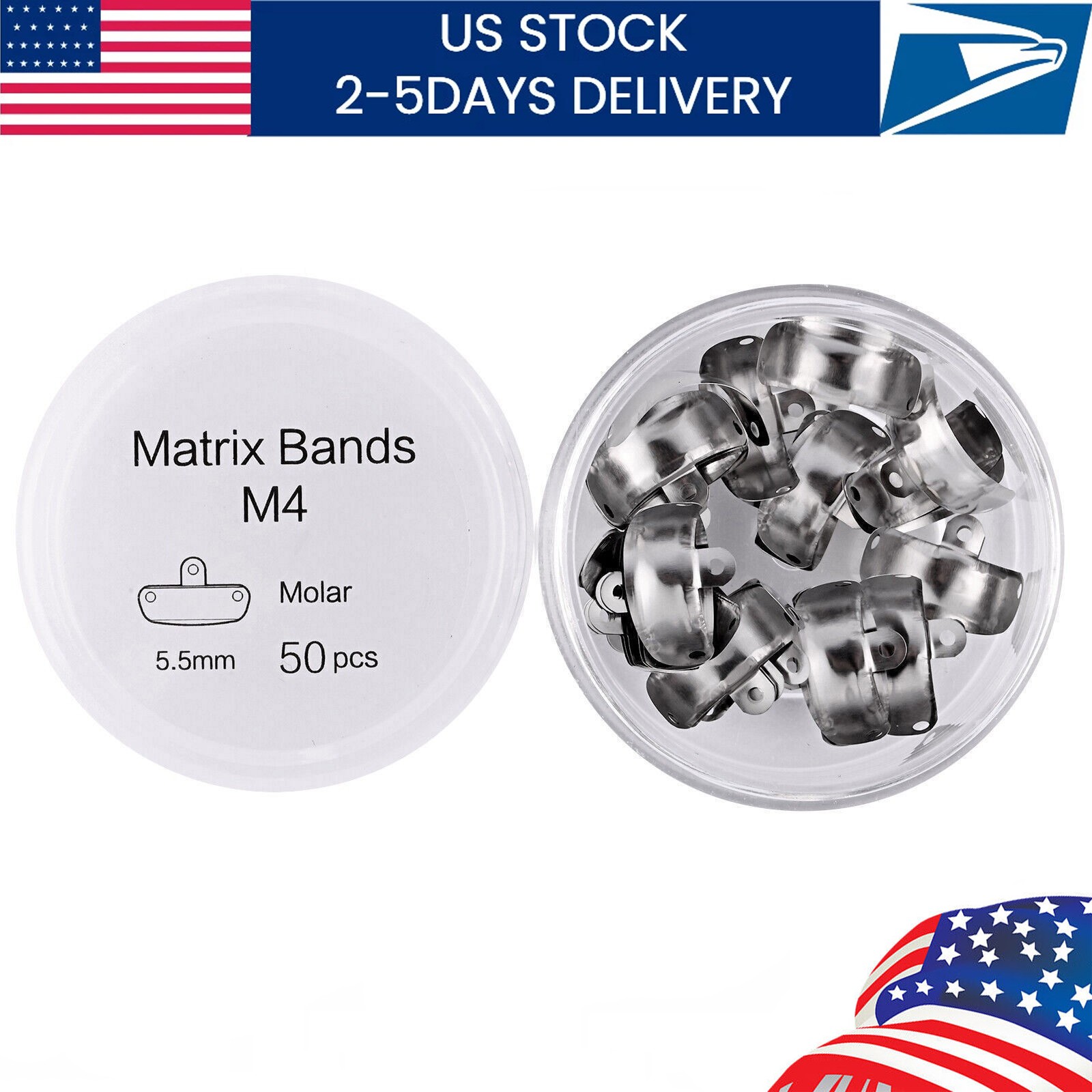 Dental Matrix Bands Ring Sectional Matrice Clamp Fit Garrison Palodent V3 System
