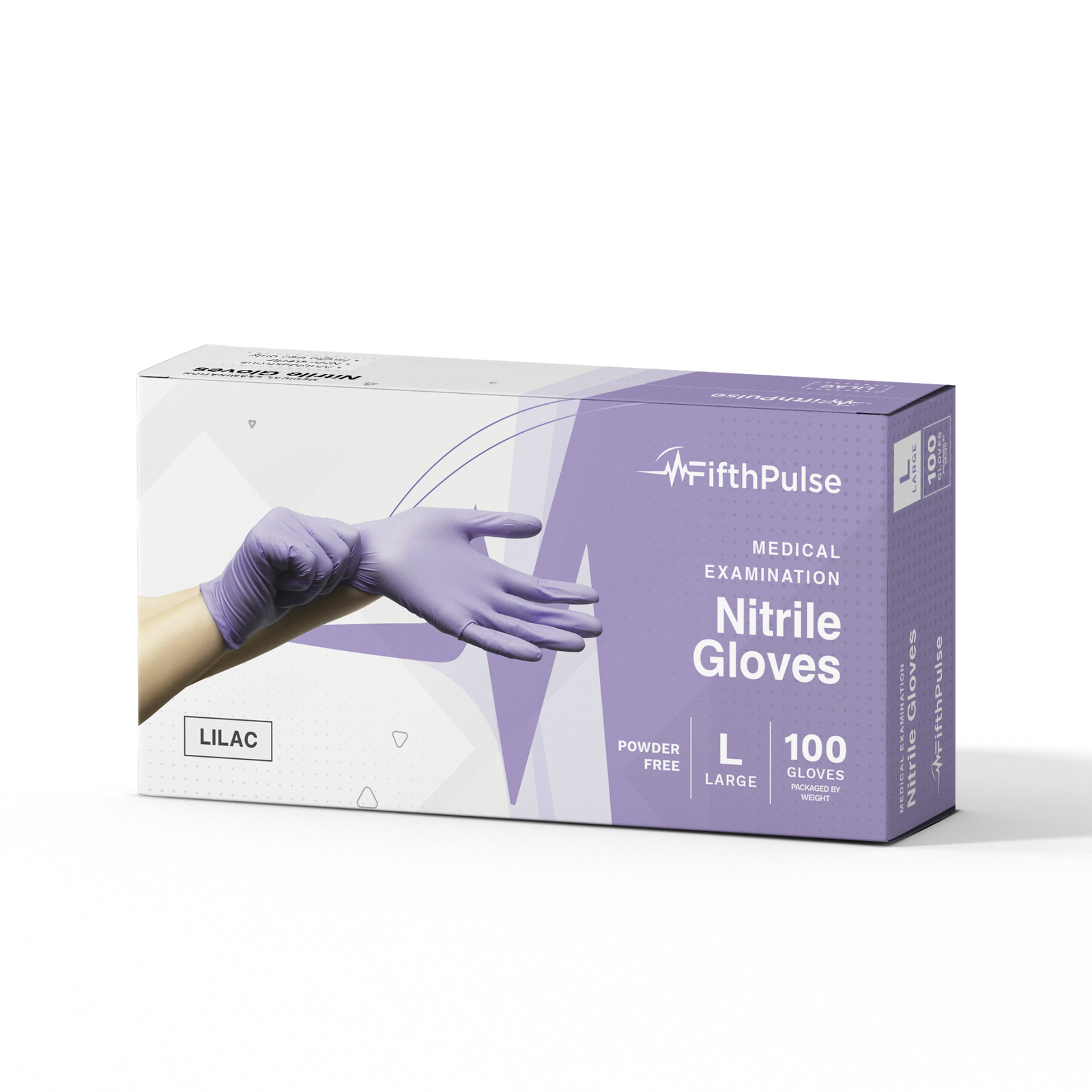 Fifth Pulse Nitrile Exam Latex Free and Powder Free Gloves – Lilac