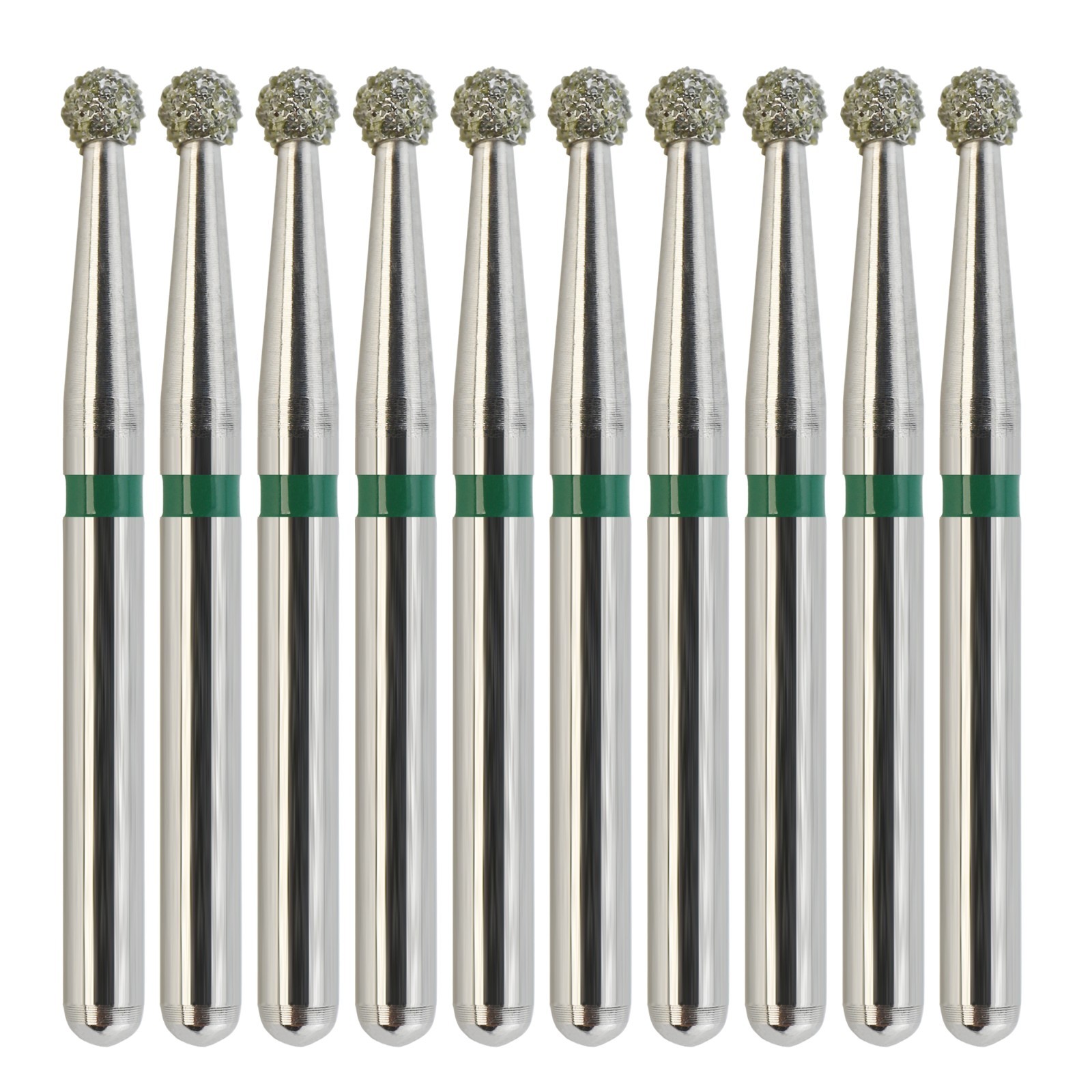 Multi-Use Dental Ball Round Diamond Burs 801/016C Bur Coarse FG Friction Grip