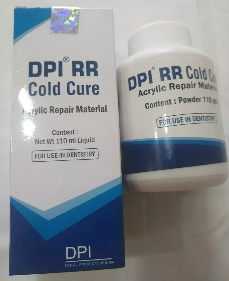 DPI Self Cure Rapid Repair Powder And Liquid For Acrylic Denture Dental