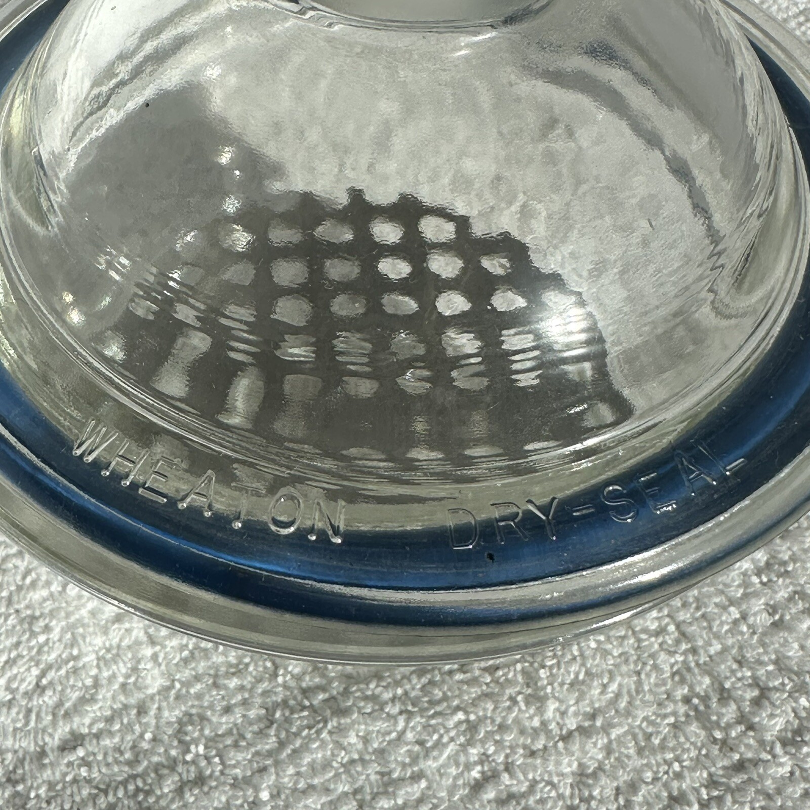 DWK Wheaton Dry-Seal Vacuum Desiccator 3289879 Plate Chemistry Lab Glass 150mm