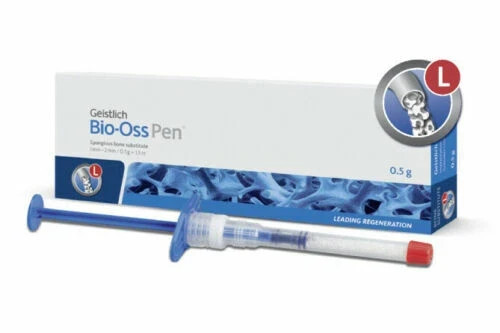 Large Granules (1mm -2mm) Bone Grafting 0.5g/1.5cc Geistlich “Bio-Oss Pen” FS