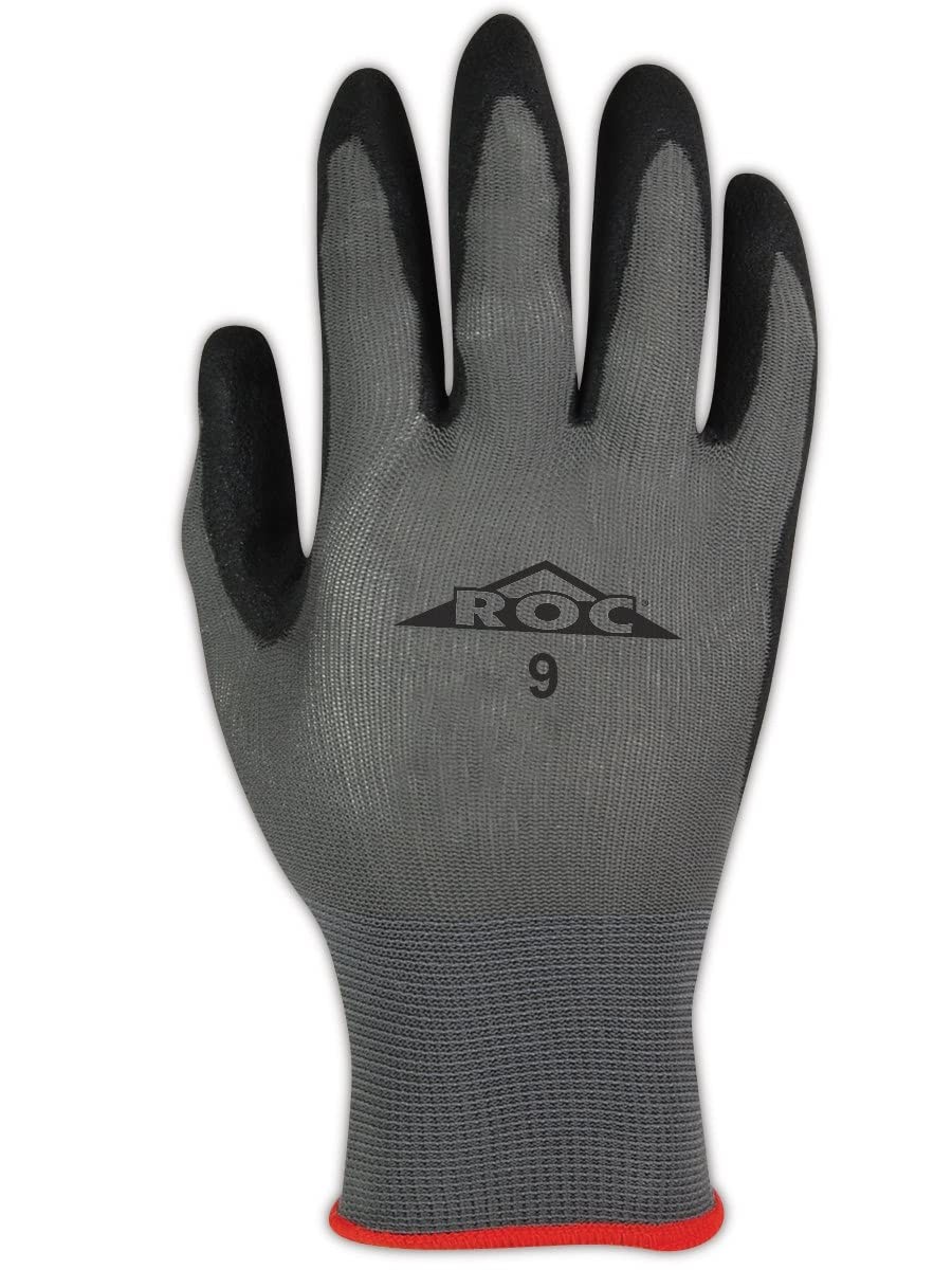 Magid Roc Lightweight Enhanced Grip Nitrix Palm Coated Work Gloves 12 Pairs