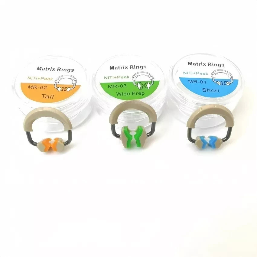 Dental Matrix Bands Ring Sectional Matrice Clamp/Wedges Fit Garrison Palodent V3