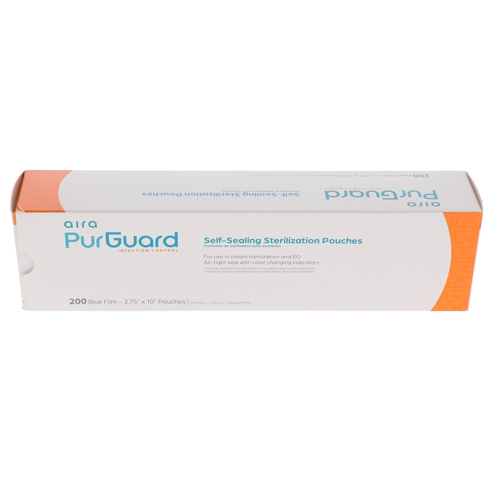 House Brand Dentistry 100521 Self-Sealing Sterilization Pouches 2.75″x10″ 200/Bx
