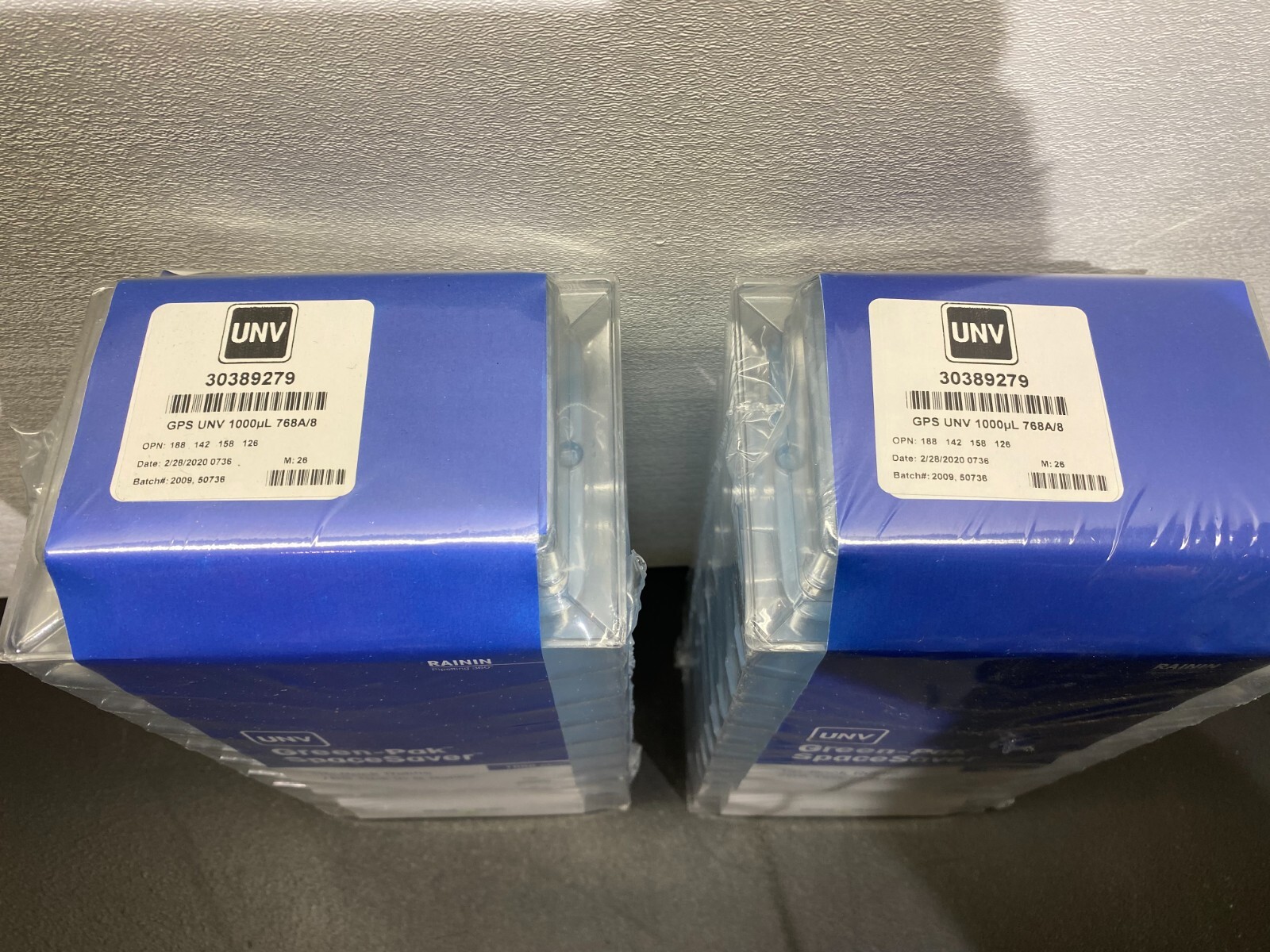Mettler Toledo Rainin 30389279 UNV Green-Pak SpaceSaver 1000 μL Tips