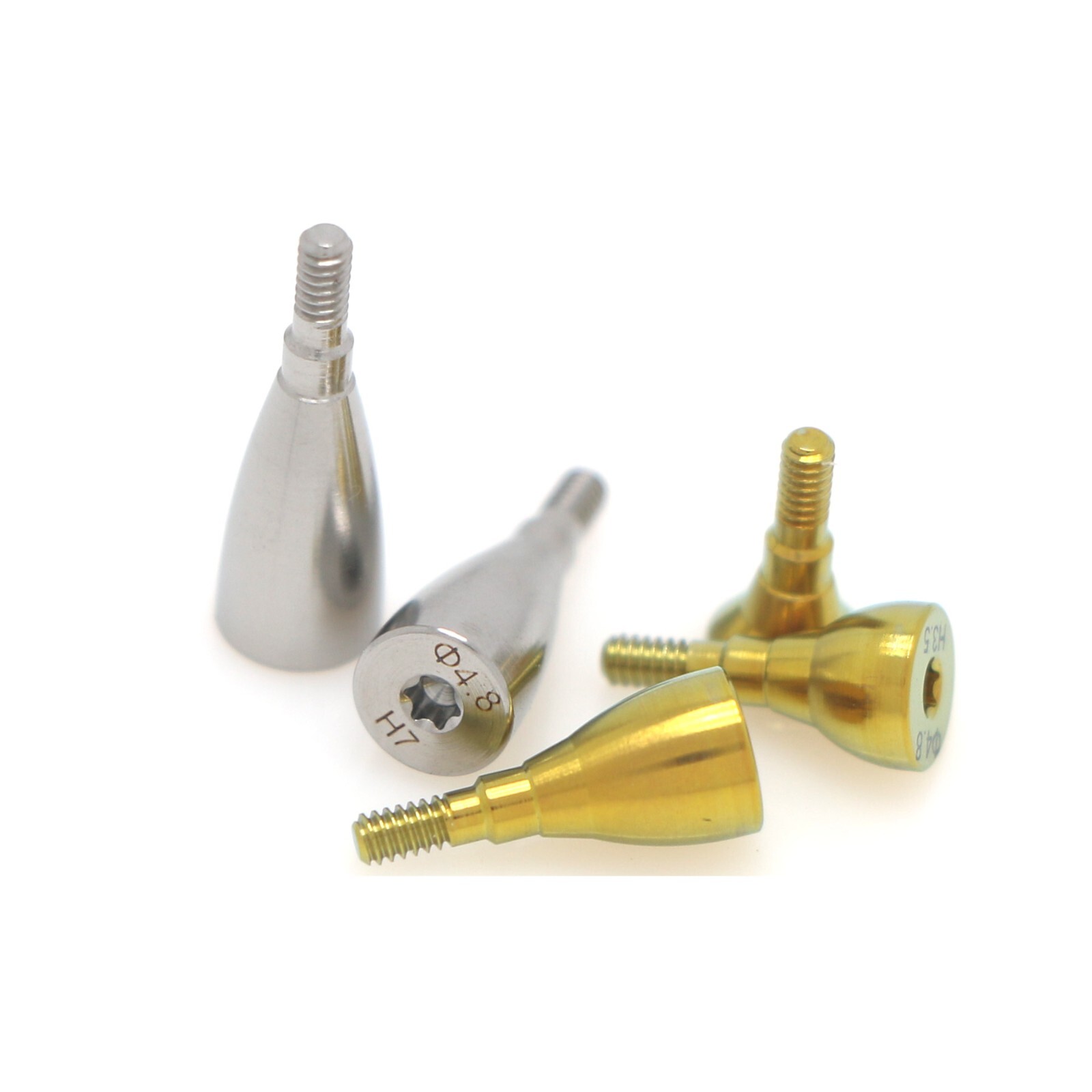 US Dental Straumann NC/RC Healing Abutments Conical Closure Cap Fit ITI BL/BLT