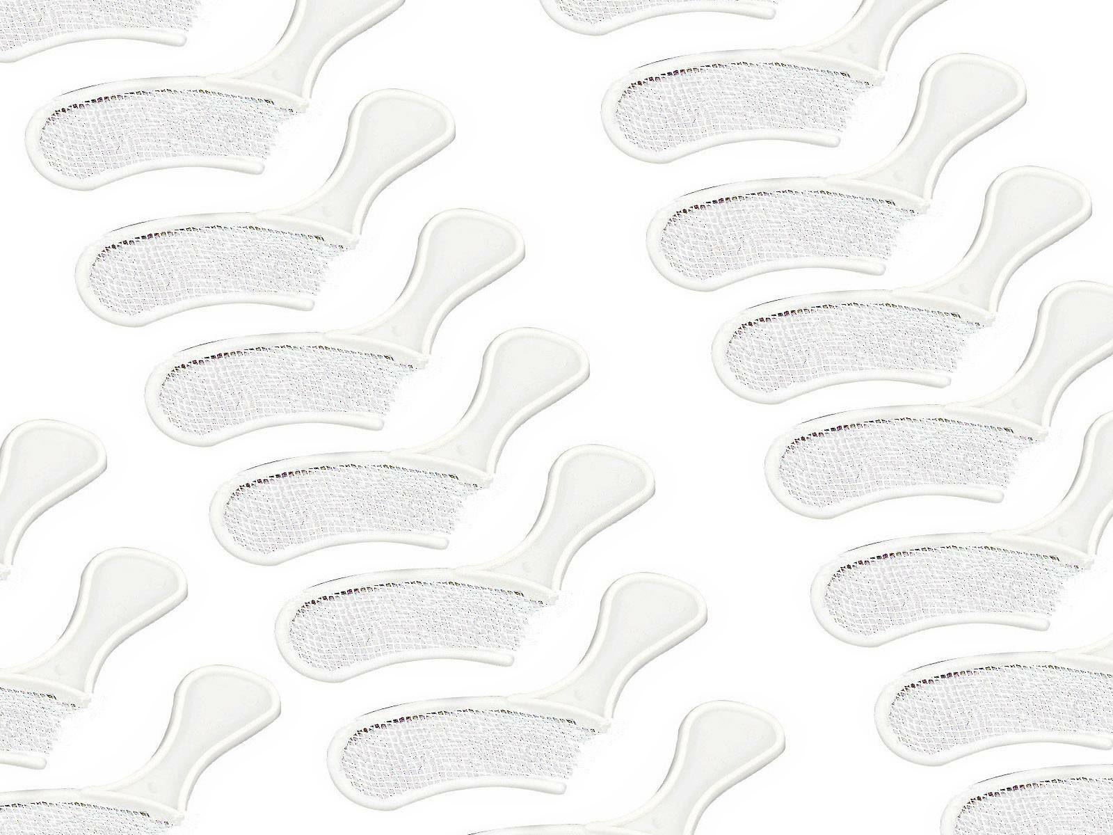 10 Pcs Dental Bite Registration Disposable Impression Triple Trays Sideless USA
