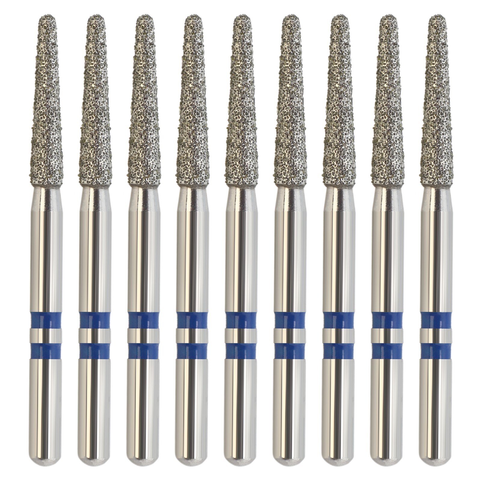 Zirconia Cutter Diamond Crown Removal Bur Round End Taper Medium Grit Z856/016M