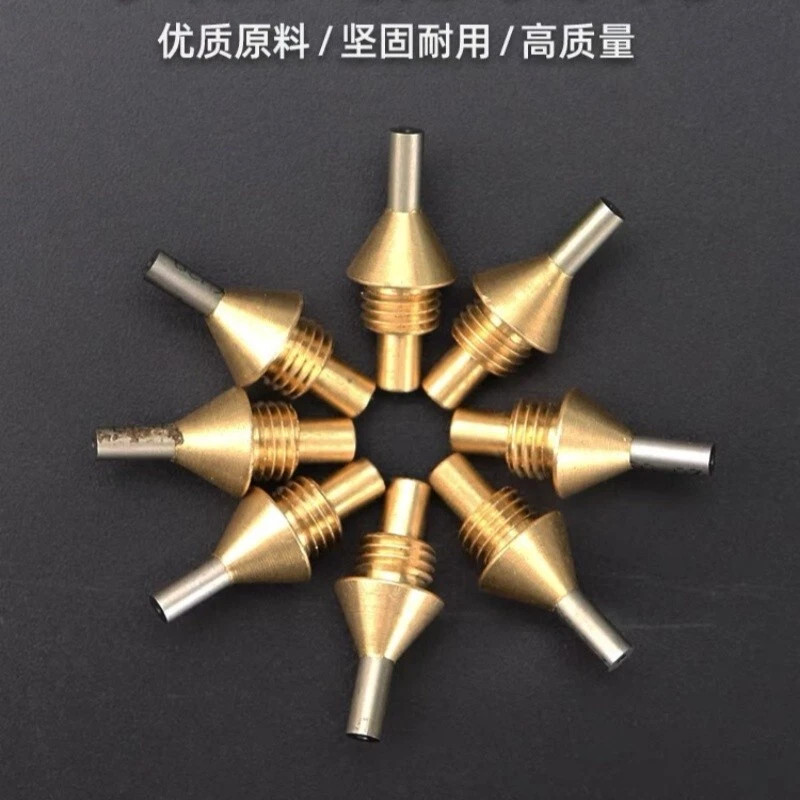 5pcs Dental Lab Brass Sandblasting Machine Blaster Pen Tip Nozzle Tungsten Steel