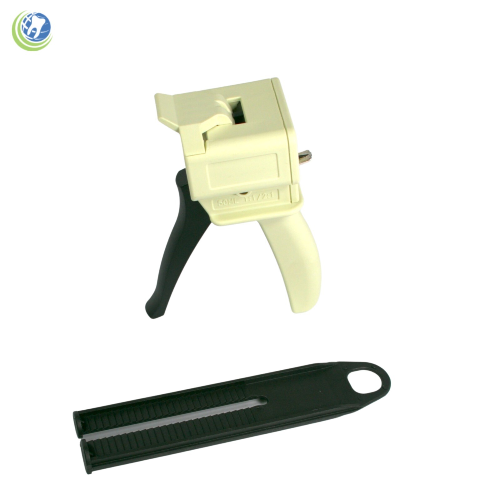 Dental Impression Universal Cartridge Dispensing Caulking Delivery Gun 1:1 1:2