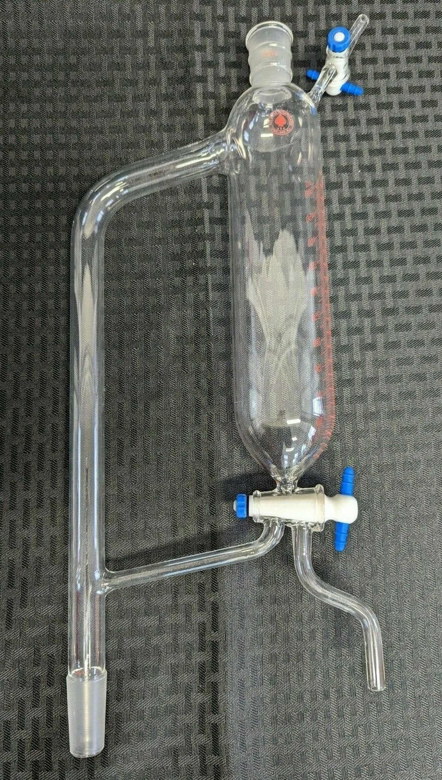 Ace Glass 500mL 24/40 Azeotropic Solvent Recovery Distillation Head Receiver