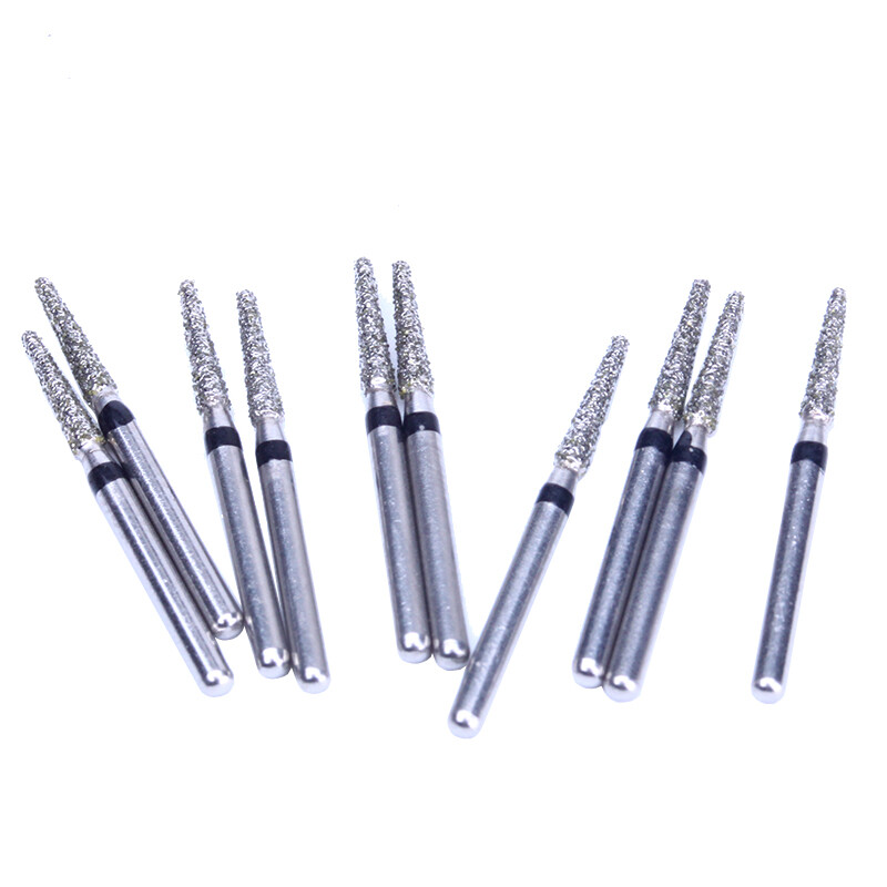 100pcs AZDENT Dental Super Coarse Diamond FG Burs for High Speed Handpiece