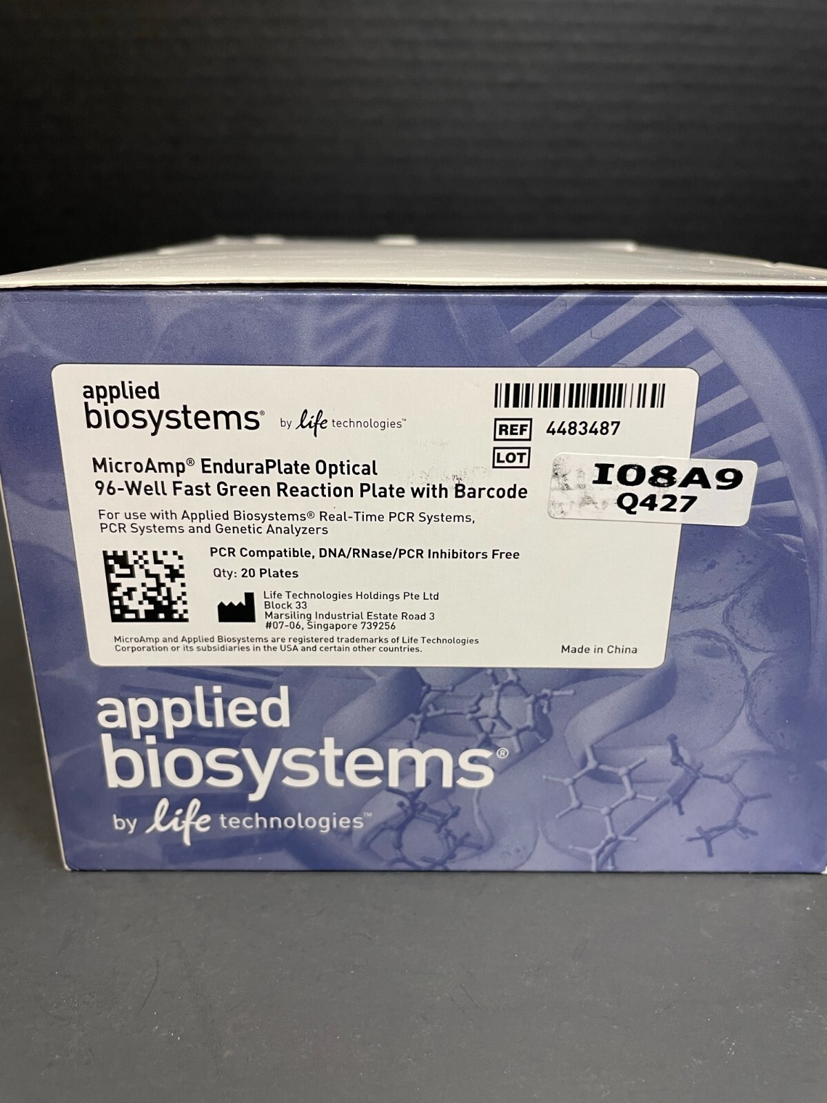 Applied Biosystems MicroAmp Optical Microplate 96 Well Total of 39 Plates