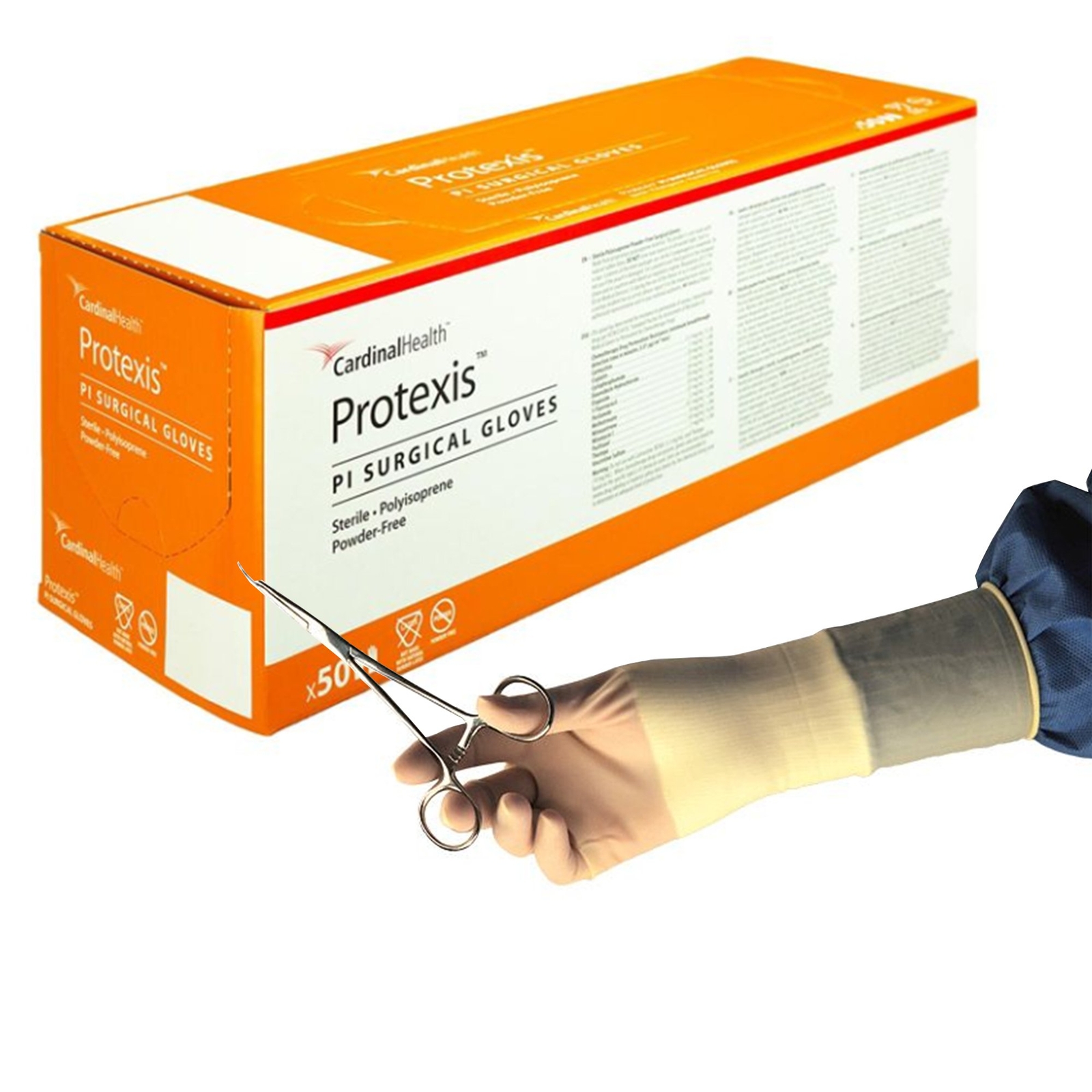 Protexis PI Polyisoprene Surgical Glove Standard Cuff Length SIZE 6 200 per Case