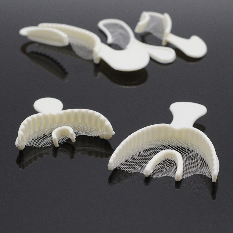 50 Pcs/Pack Dental Registration Disposable Impression Bite Trays F/A/P/Q/S New